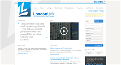 Desktop Screenshot of londonlink.co.uk